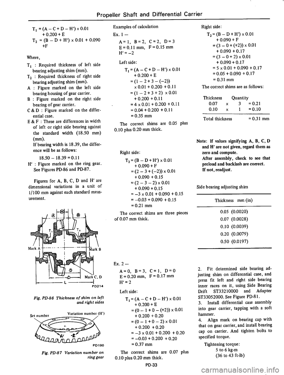DATSUN 610 1974  Service Manual 