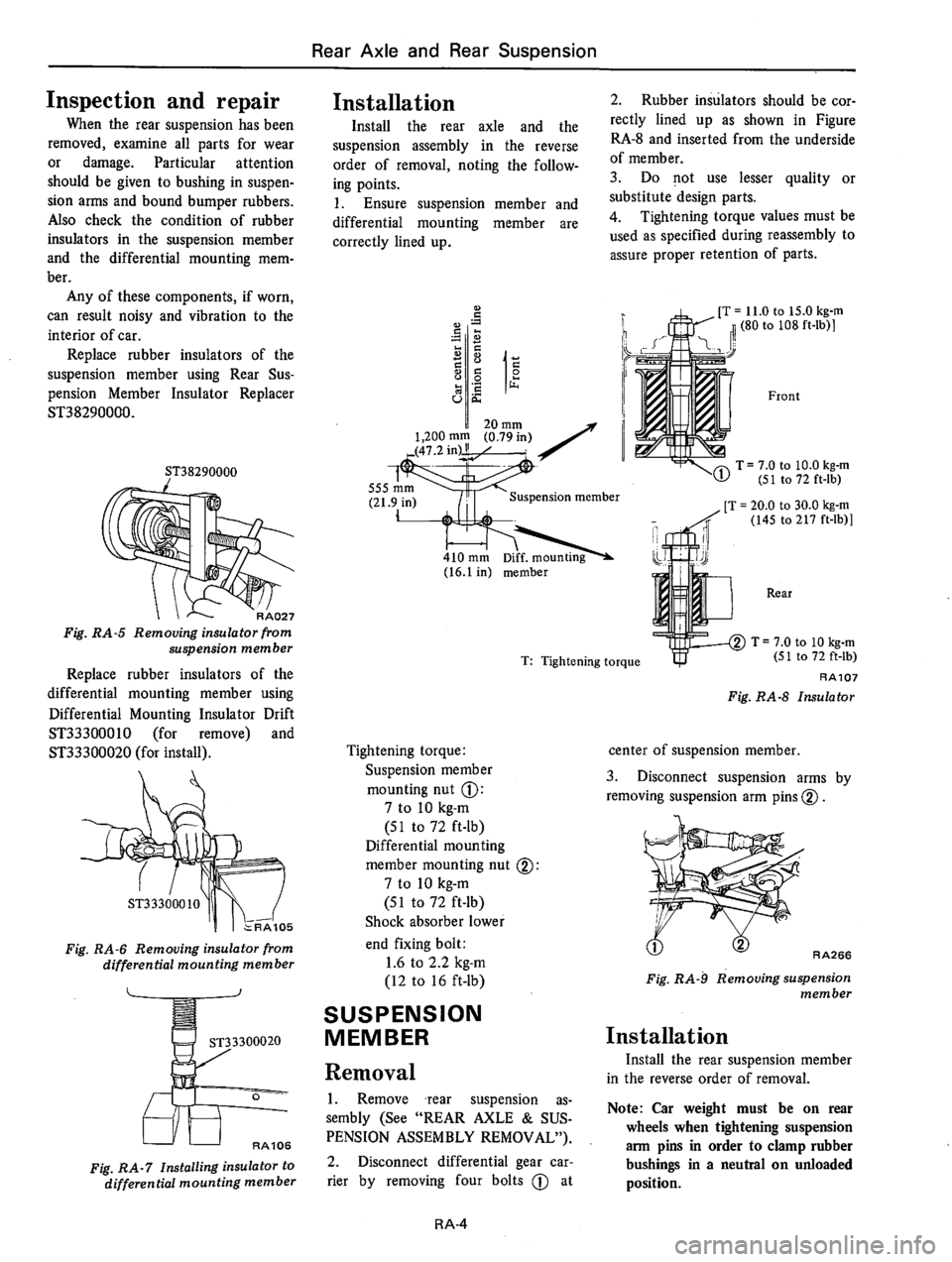 DATSUN 610 1974 Service Manual DATSUN 610 1974 Service Manual