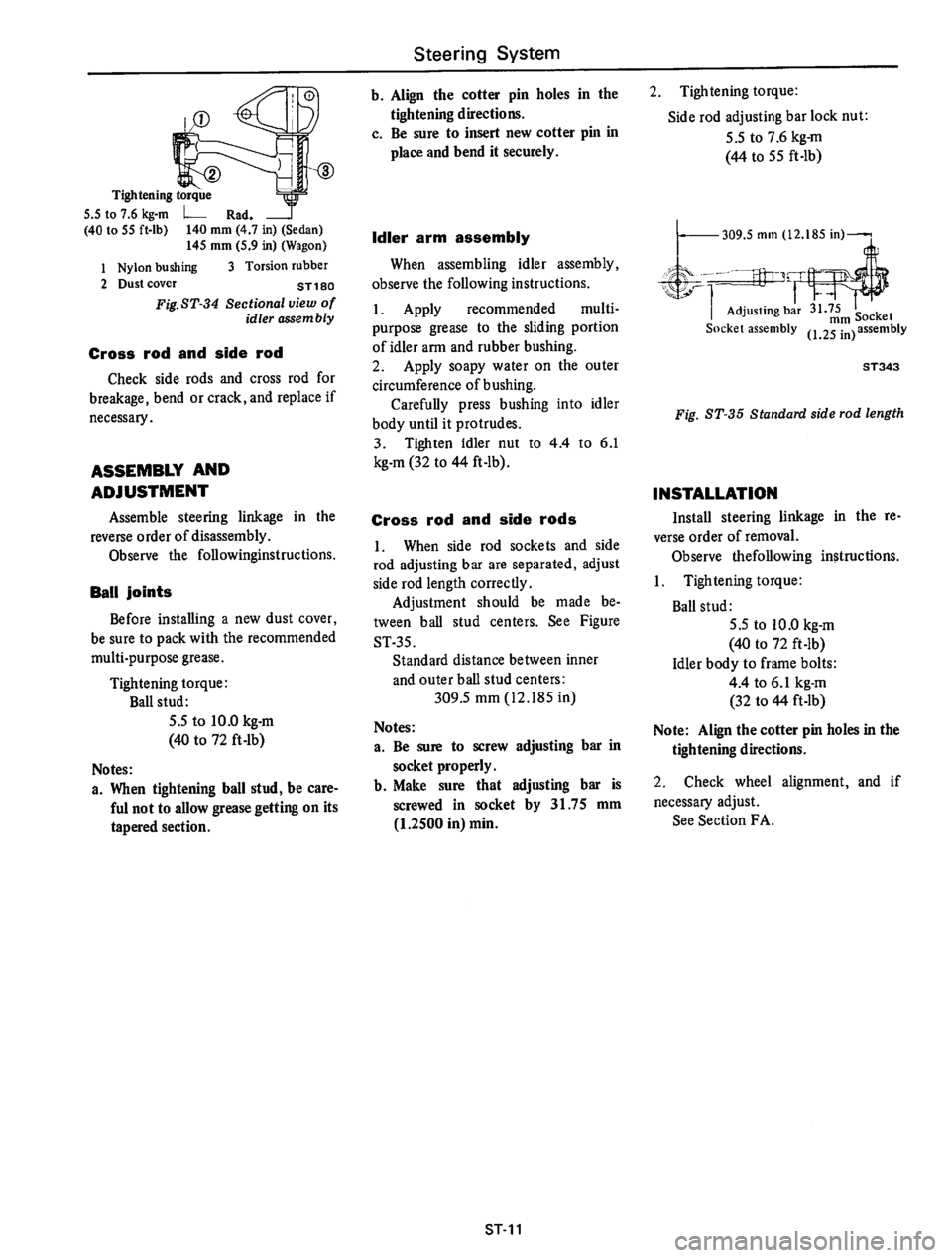 DATSUN 610 1974 Service Manual DATSUN 610 1974 Service Manual