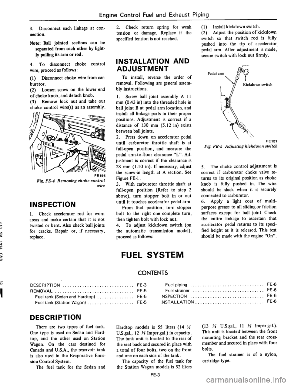 DATSUN 610 1974 Service Manual DATSUN 610 1974 Service Manual