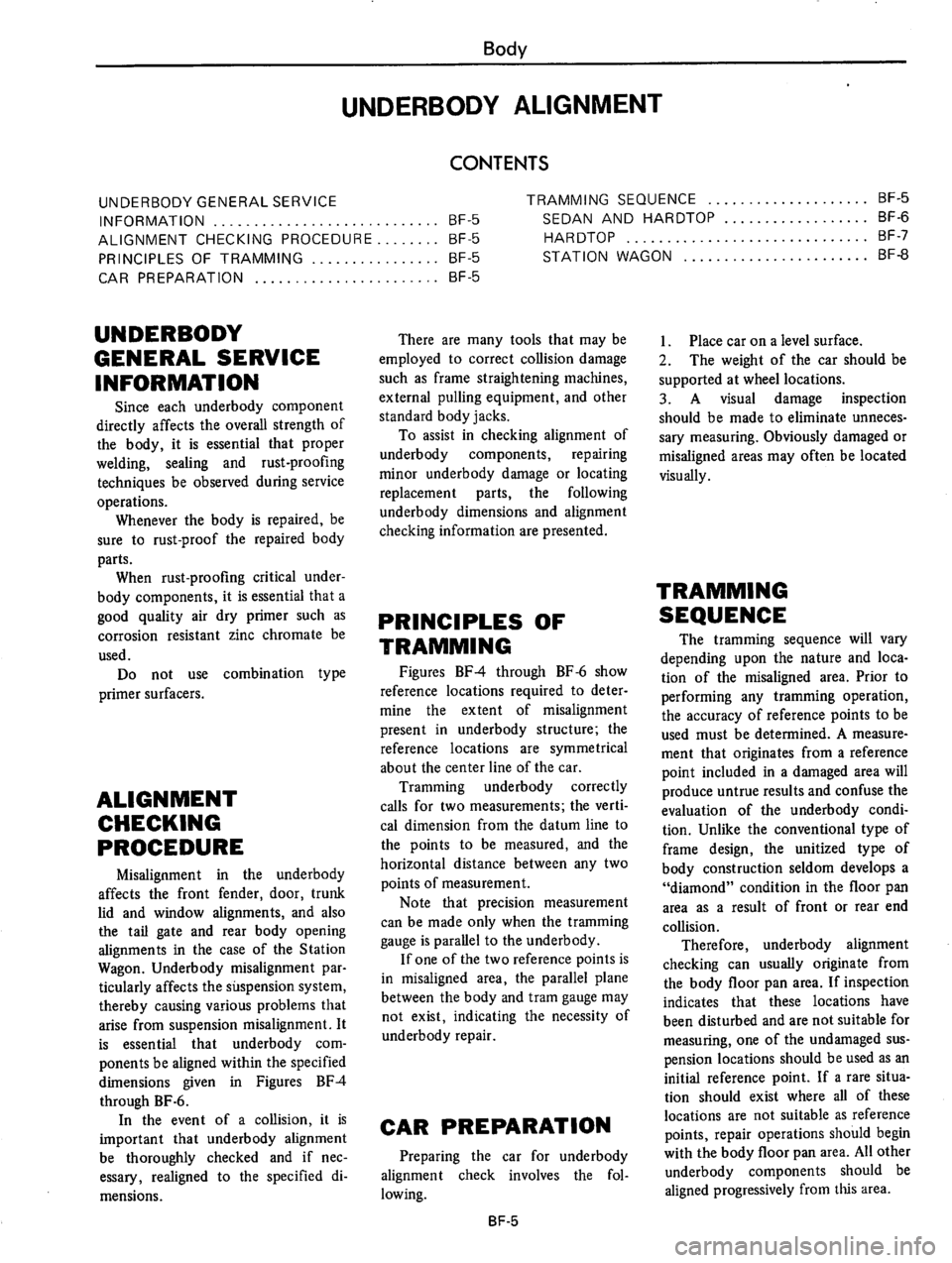 DATSUN 610 1974  Service Manual 