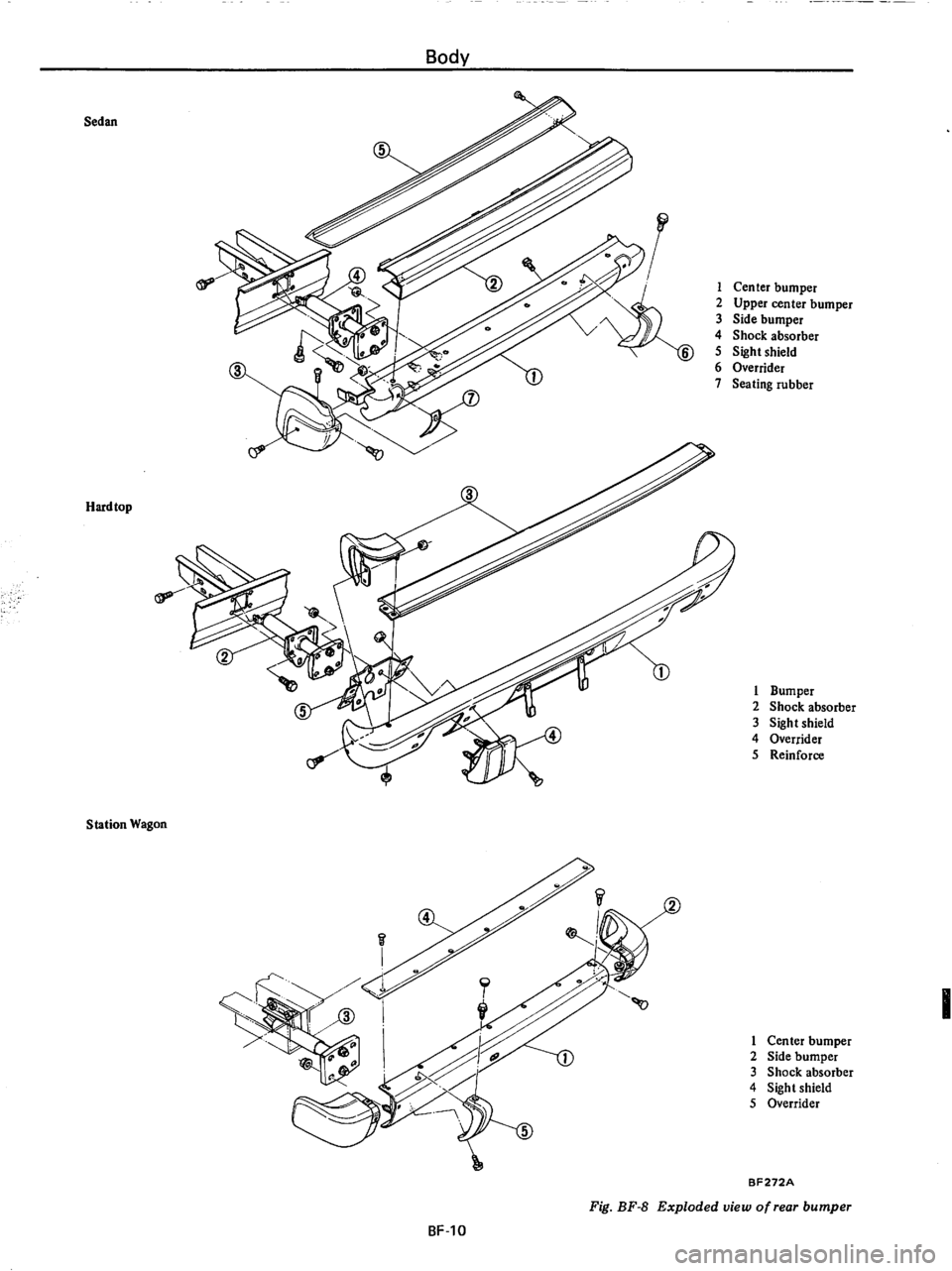 DATSUN 610 1974  Service Manual 