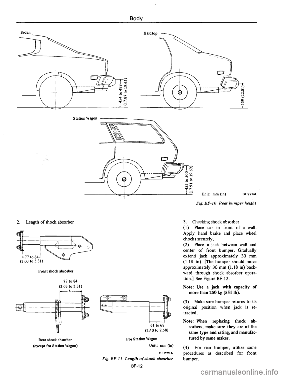 DATSUN 610 1974  Service Manual 