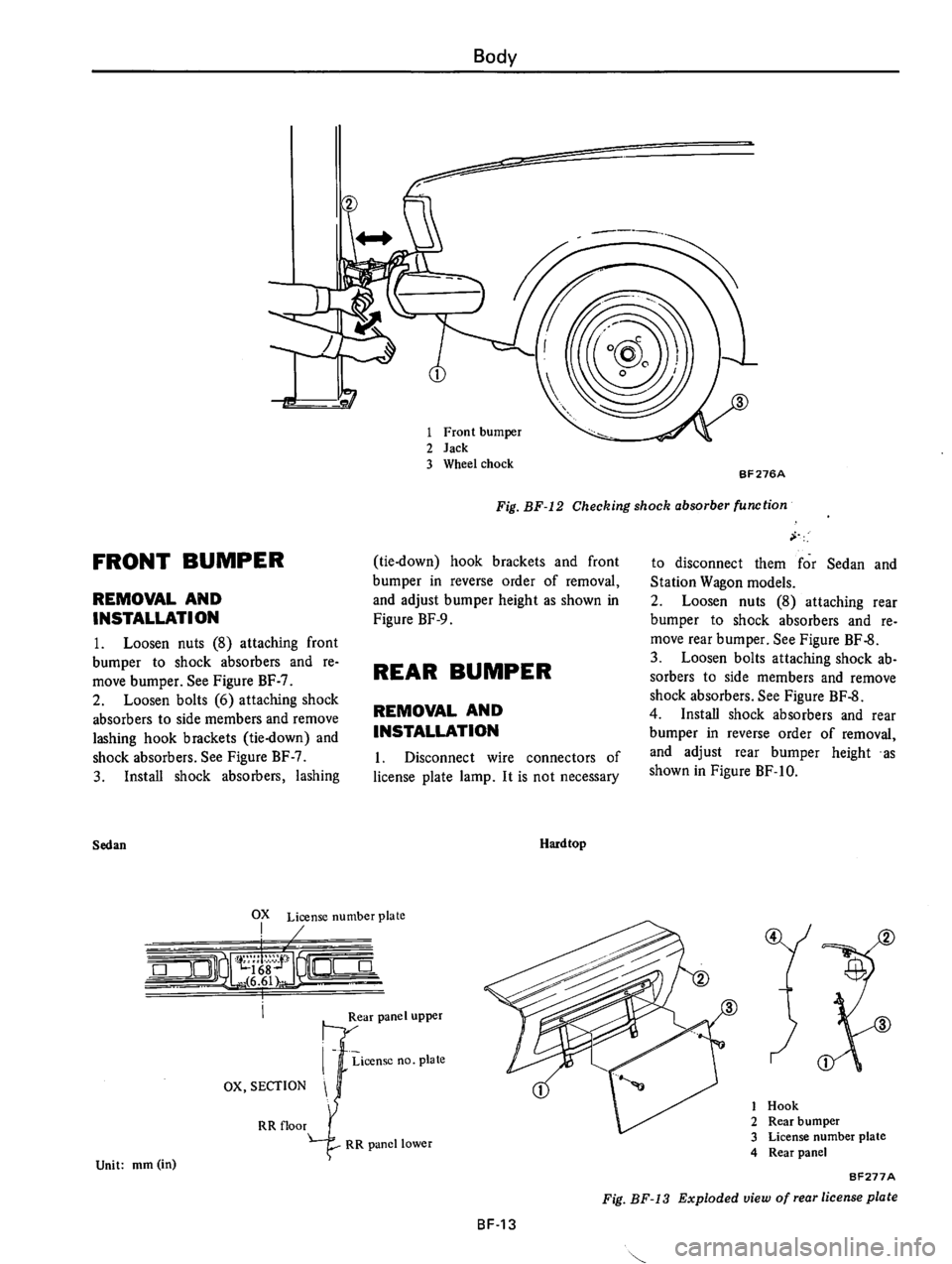 DATSUN 610 1974  Service Manual 
