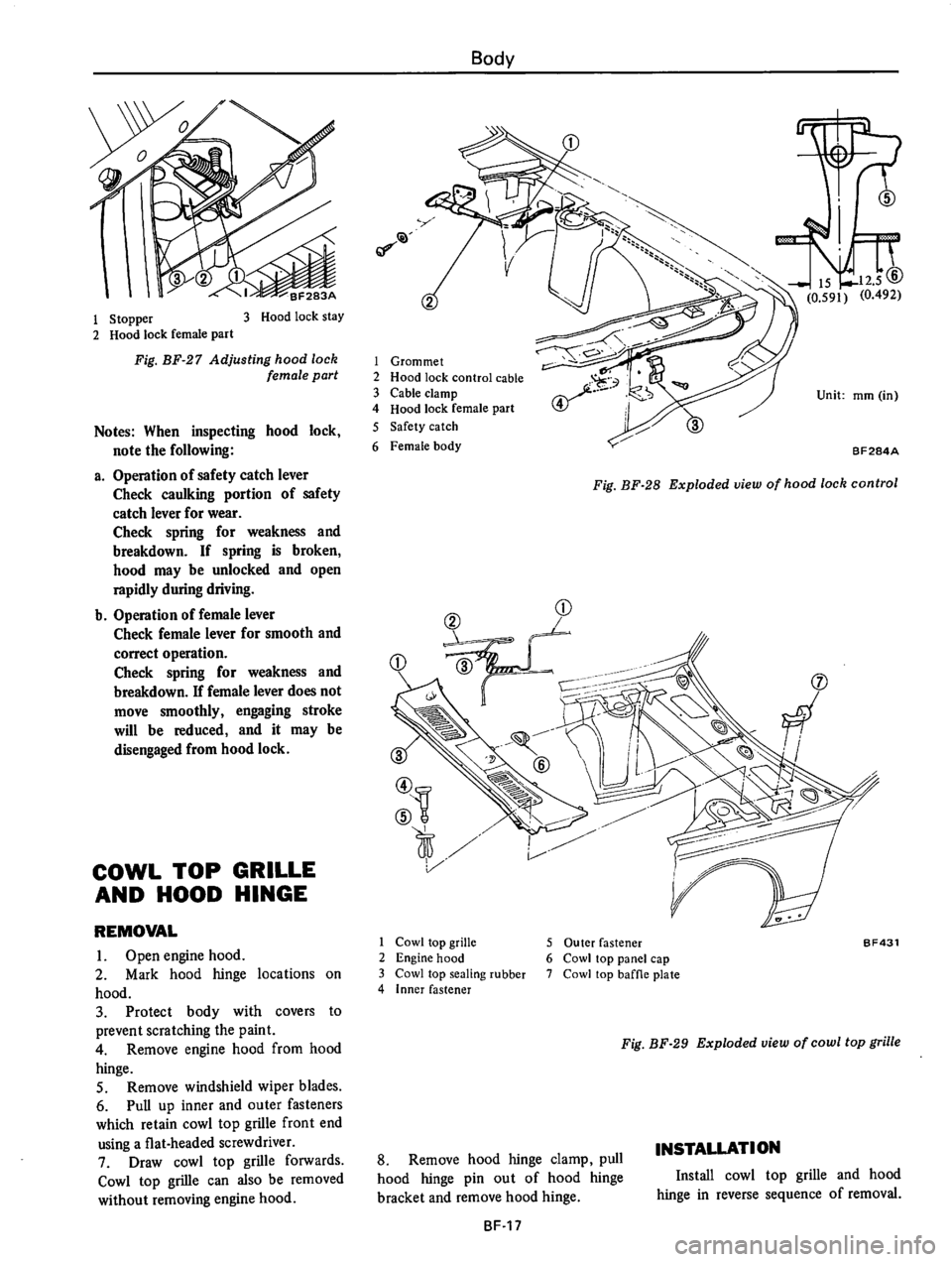 DATSUN 610 1974  Service Manual 