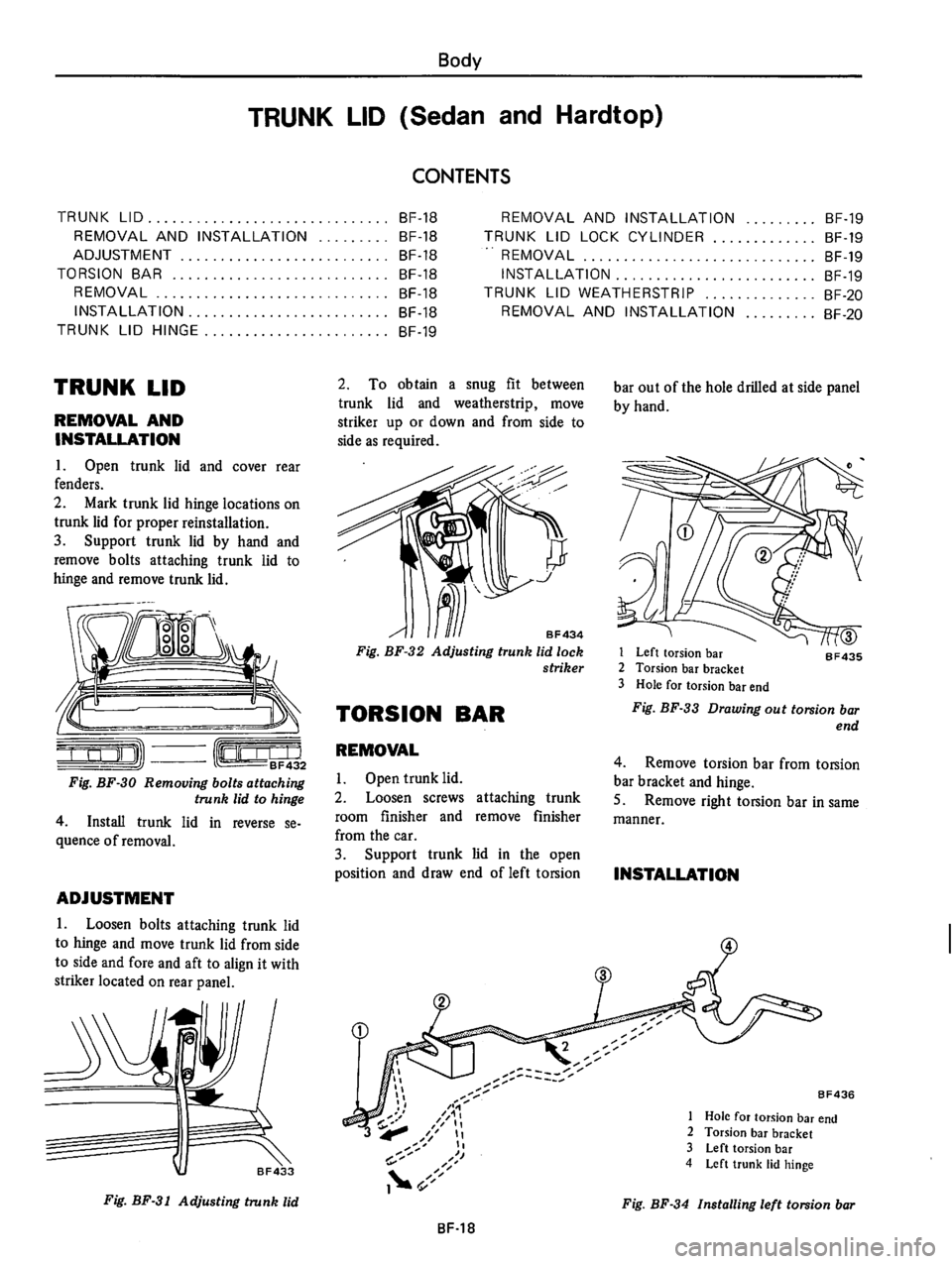 DATSUN 610 1974  Service Manual 