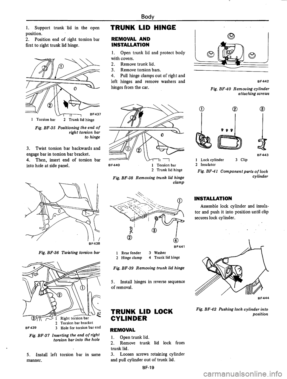 DATSUN 610 1974  Service Manual 