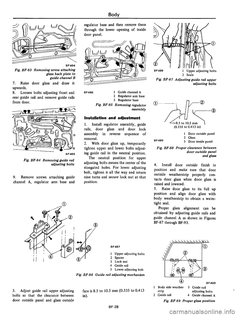 DATSUN 610 1974  Service Manual 