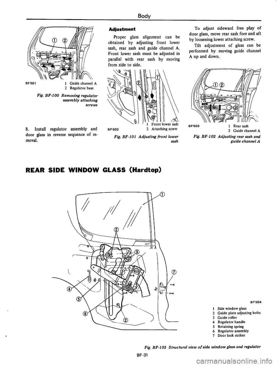 DATSUN 610 1974  Service Manual 