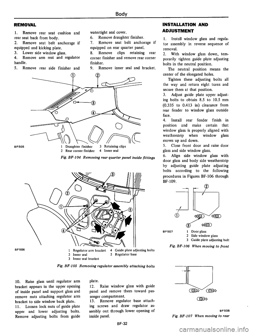 DATSUN 610 1974  Service Manual 