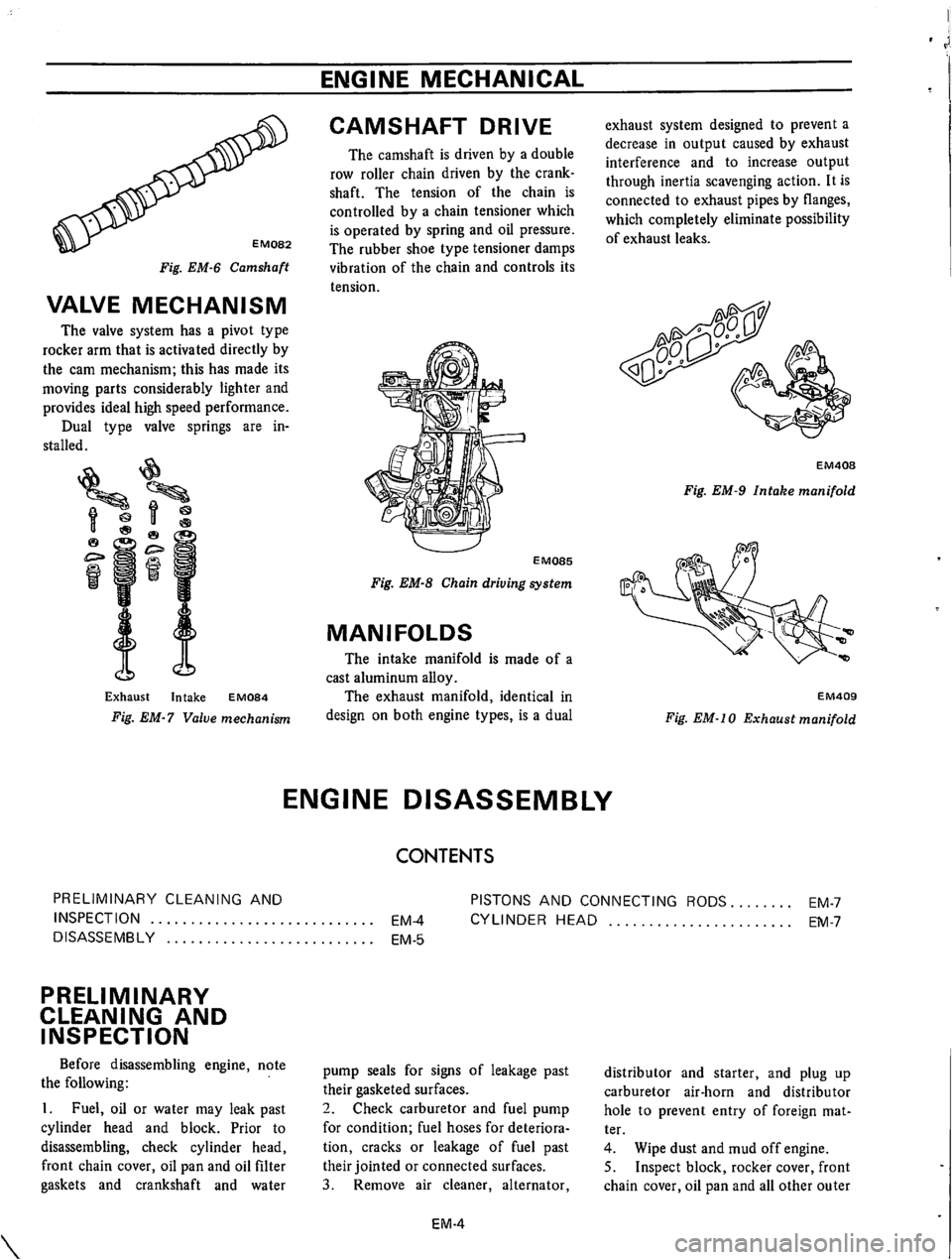 DATSUN 610 1974 Workshop Manual DATSUN 610 1974 Workshop Manual