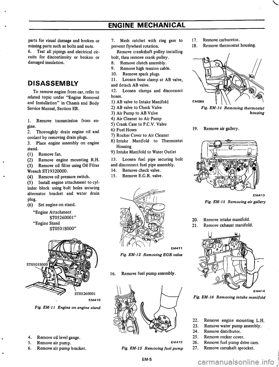 DATSUN 610 1974 Workshop Manual DATSUN 610 1974 Workshop Manual