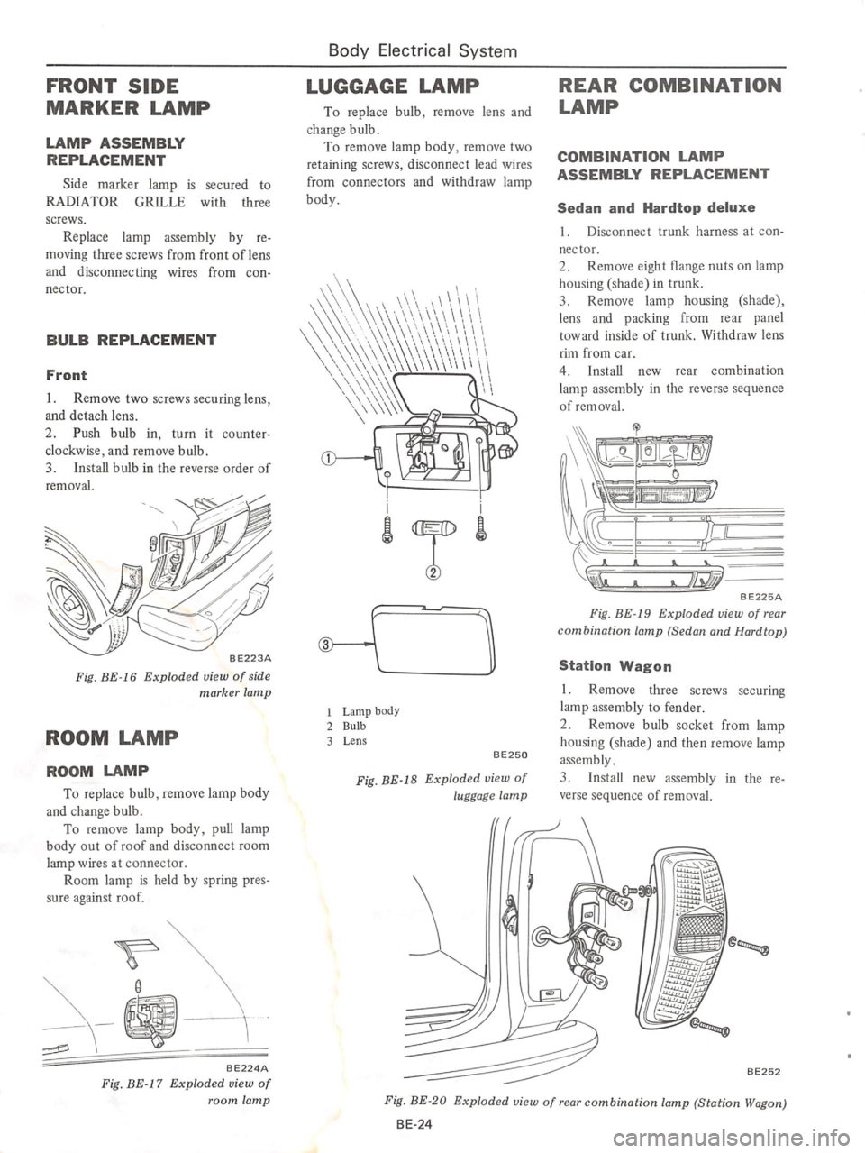 DATSUN 610 1974 Service Manual DATSUN 610 1974 Service Manual