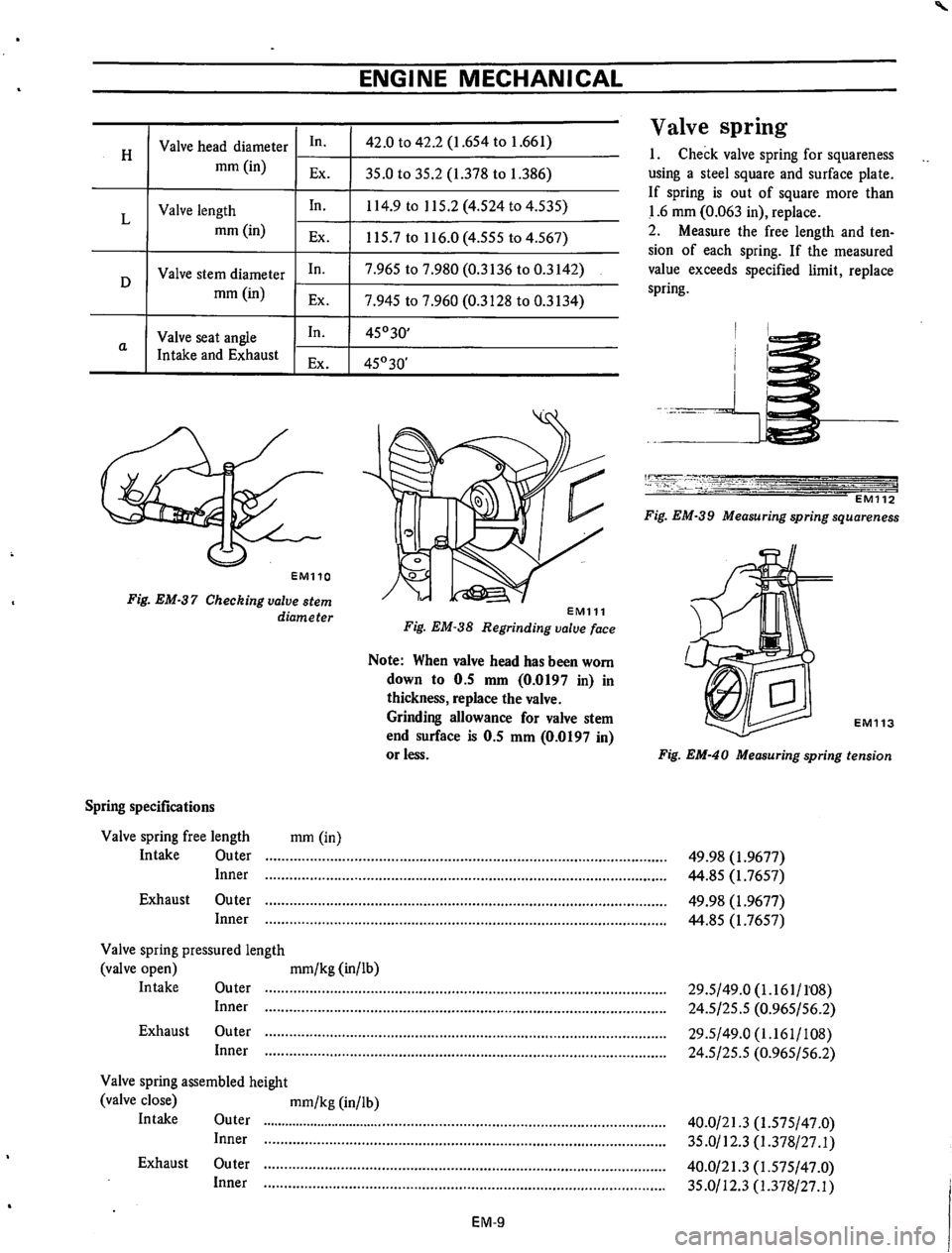 DATSUN 610 1974 Workshop Manual DATSUN 610 1974 Workshop Manual