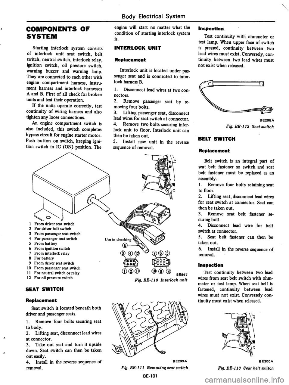 DATSUN 610 1974 Service Manual DATSUN 610 1974 Service Manual