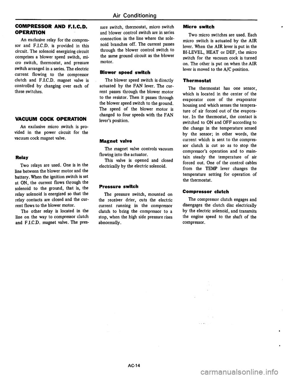 DATSUN 610 1974 Service Manual DATSUN 610 1974 Service Manual