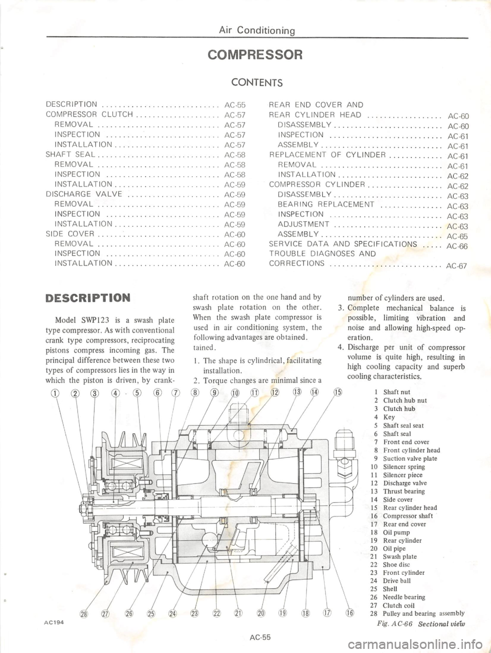 DATSUN 610 1974 Service Manual DATSUN 610 1974 Service Manual