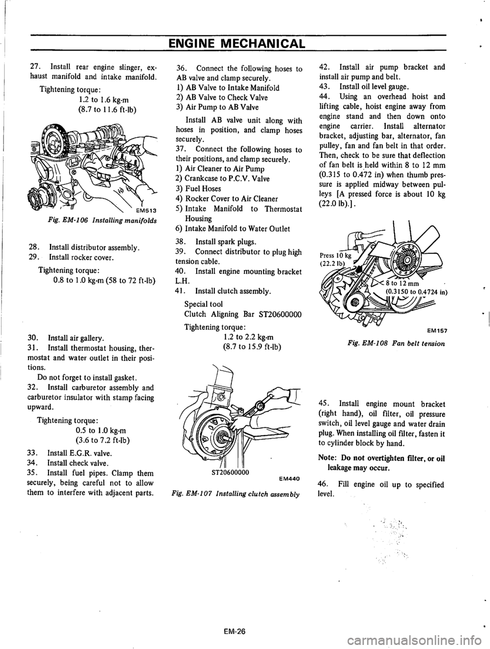 DATSUN 610 1974 Repair Manual DATSUN 610 1974 Repair Manual