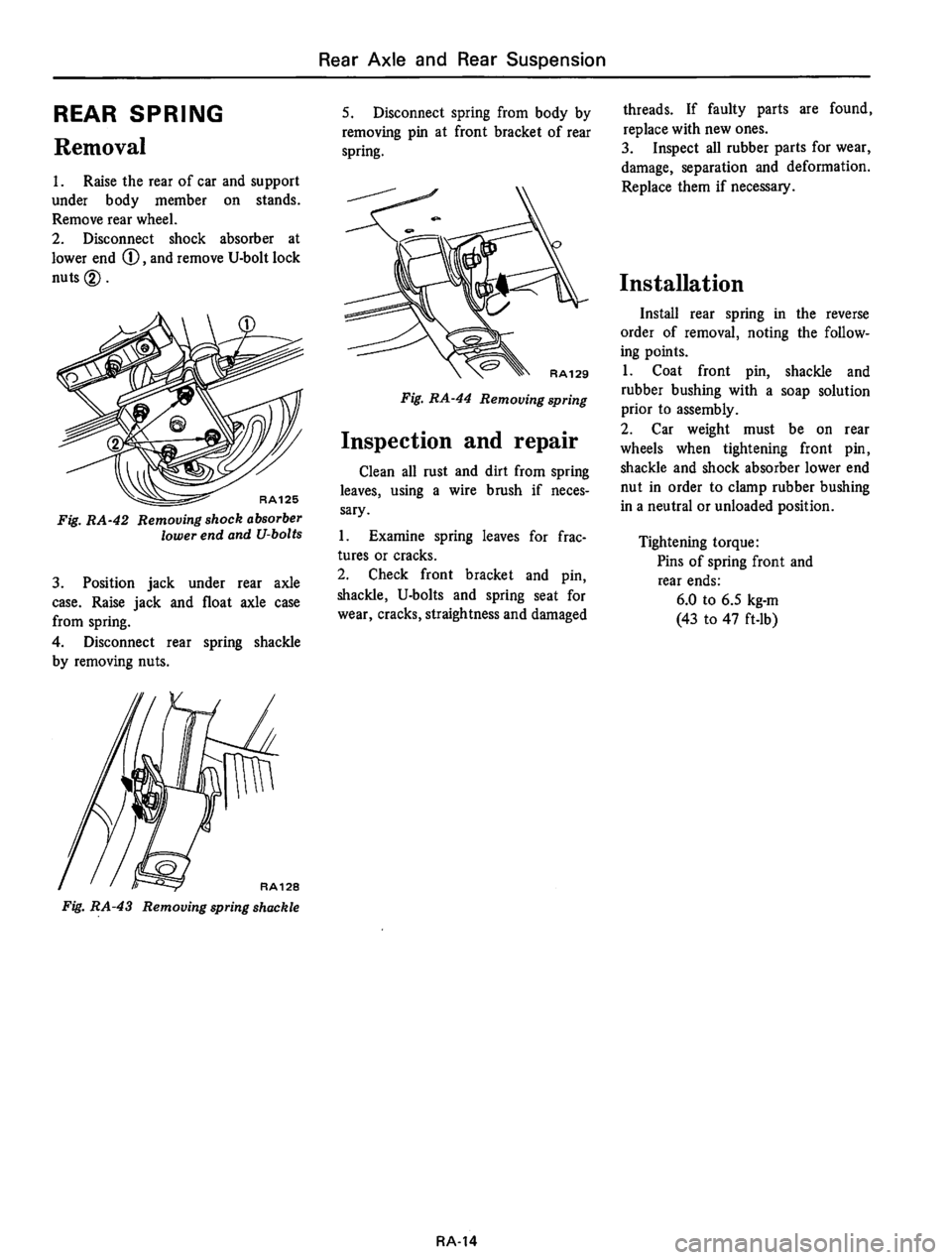 DATSUN 610 1975 Service Manual DATSUN 610 1975 Service Manual