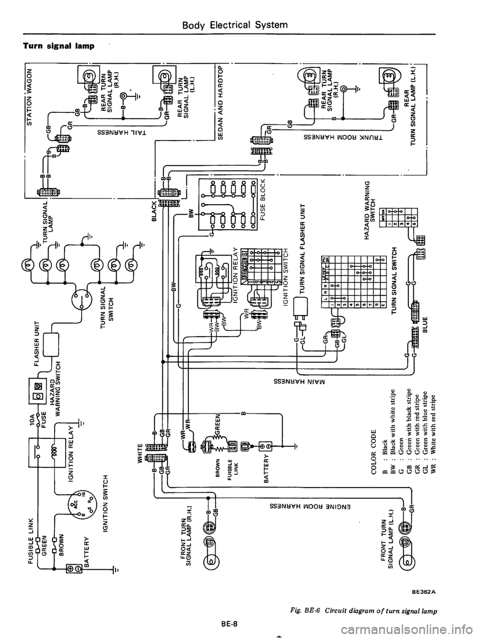 DATSUN 610 1975  Service Manual 