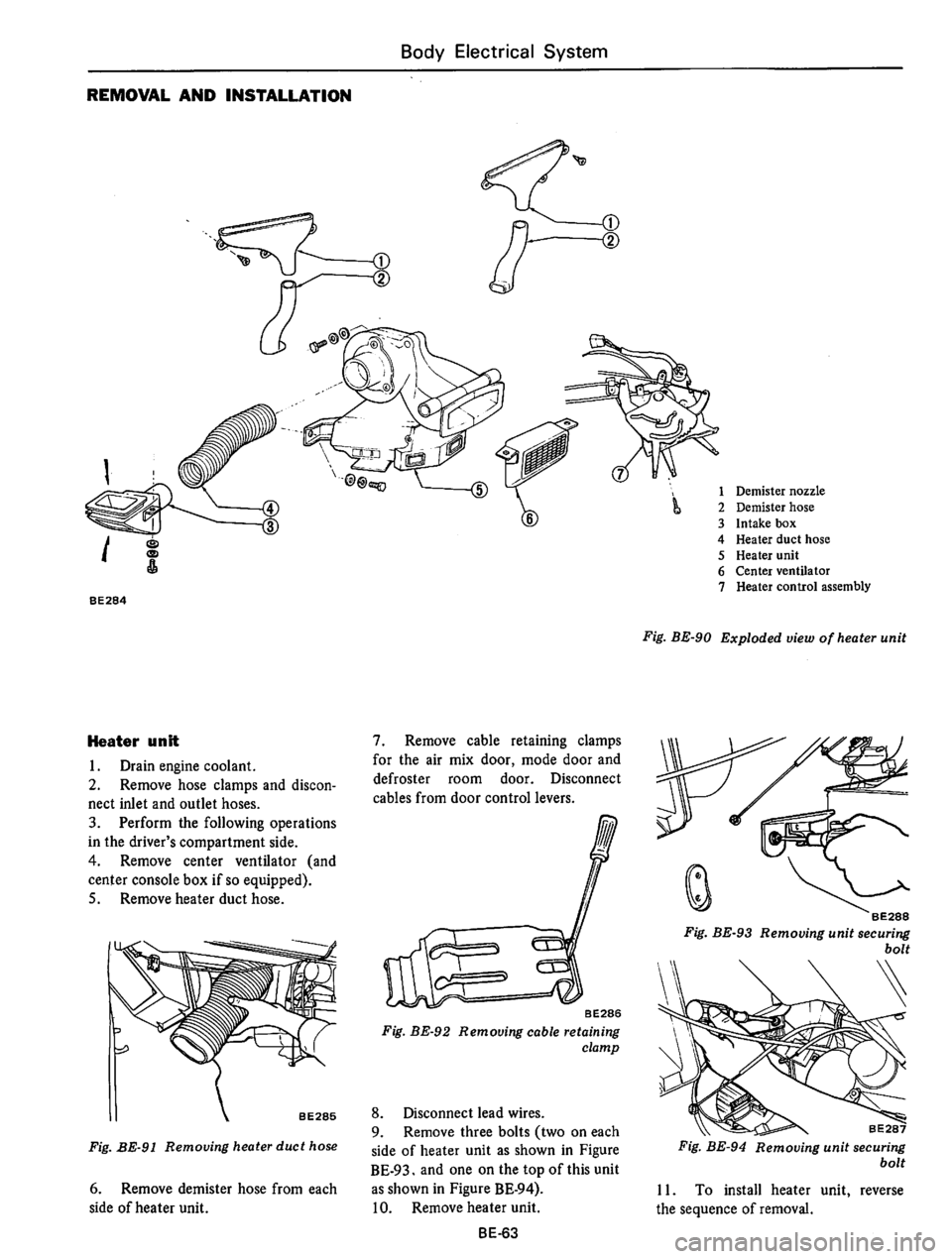DATSUN 610 1975  Service Manual 