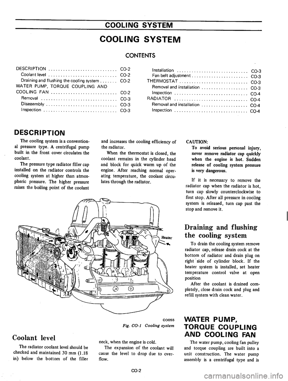 DATSUN 610 1975 Owners Manual DATSUN 610 1975 Owners Manual