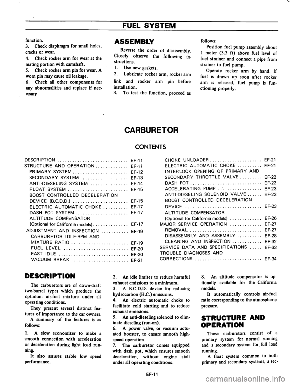 DATSUN 610 1976 Service Manual DATSUN 610 1976 Service Manual