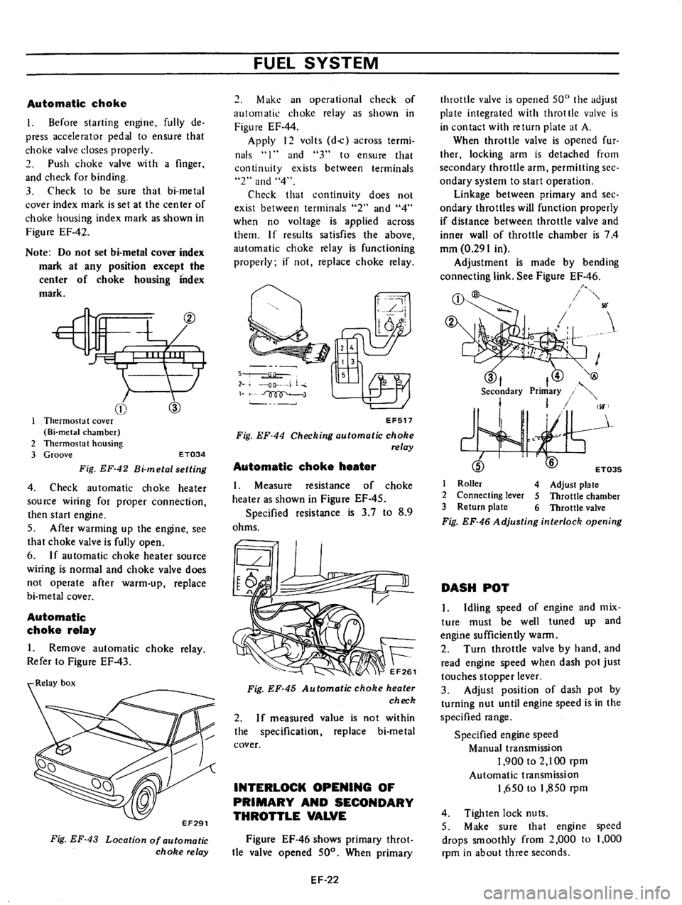DATSUN 610 1976 Service Manual DATSUN 610 1976 Service Manual