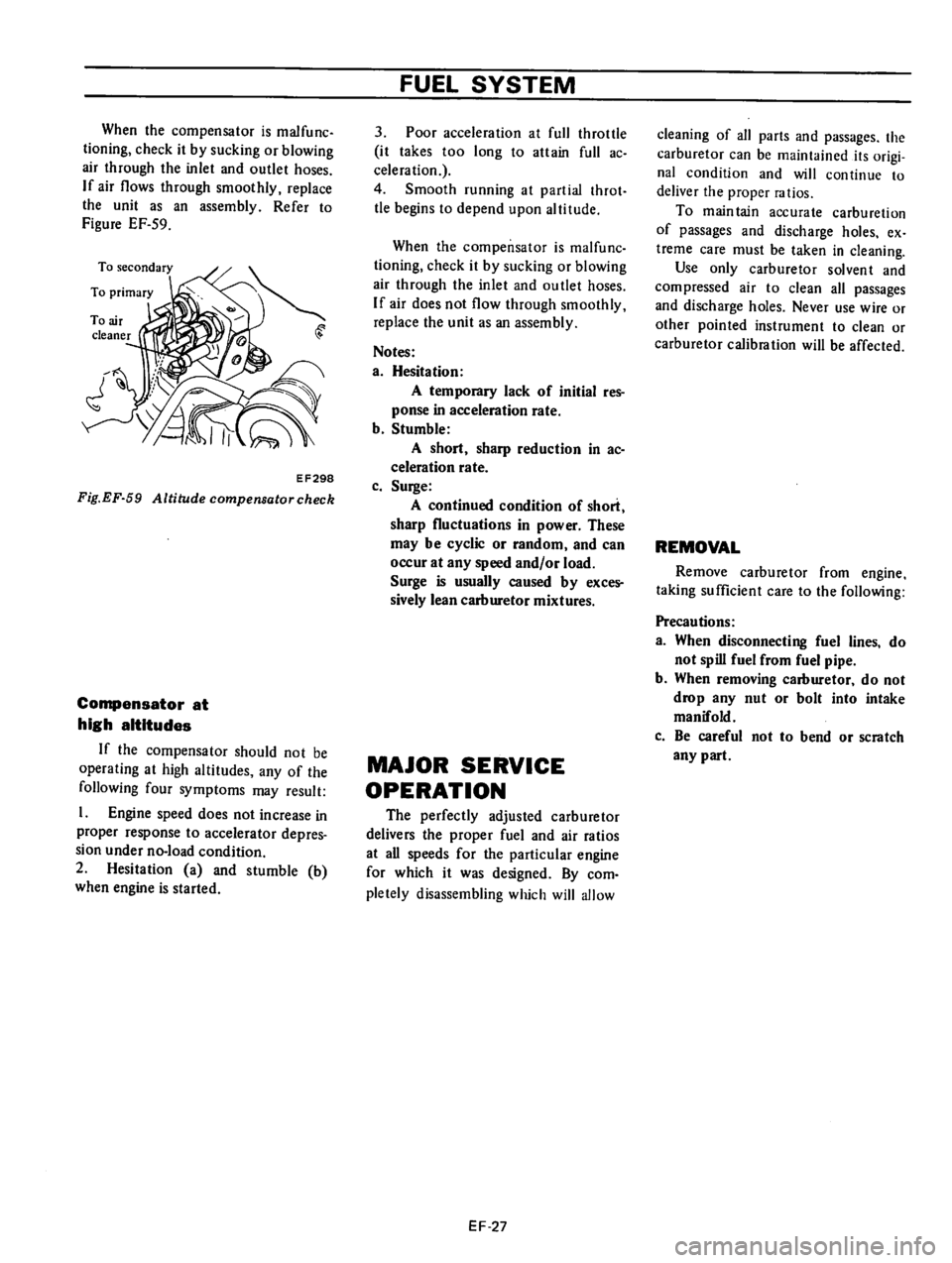 DATSUN 610 1976 Service Manual DATSUN 610 1976 Service Manual