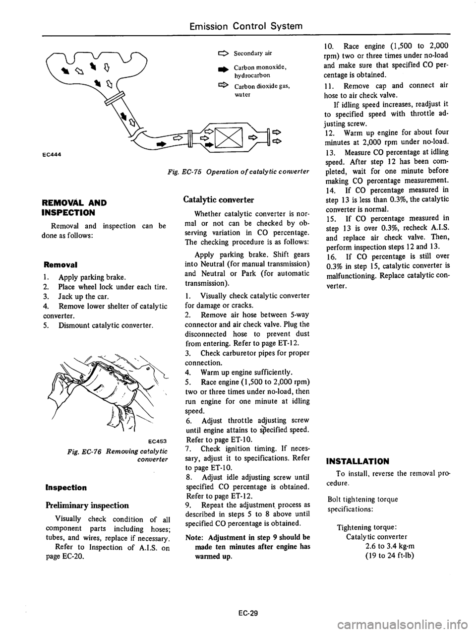 DATSUN 610 1976 Service Manual DATSUN 610 1976 Service Manual