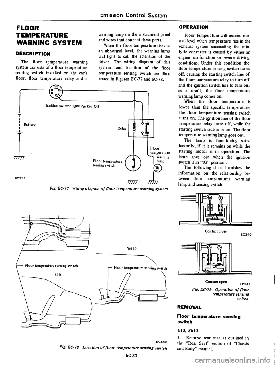 DATSUN 610 1976 Service Manual DATSUN 610 1976 Service Manual