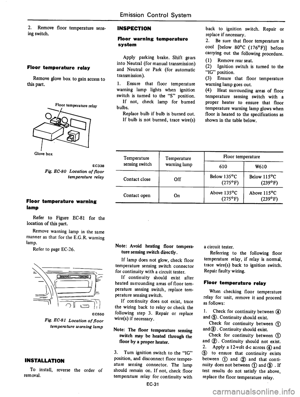 DATSUN 610 1976 Service Manual DATSUN 610 1976 Service Manual