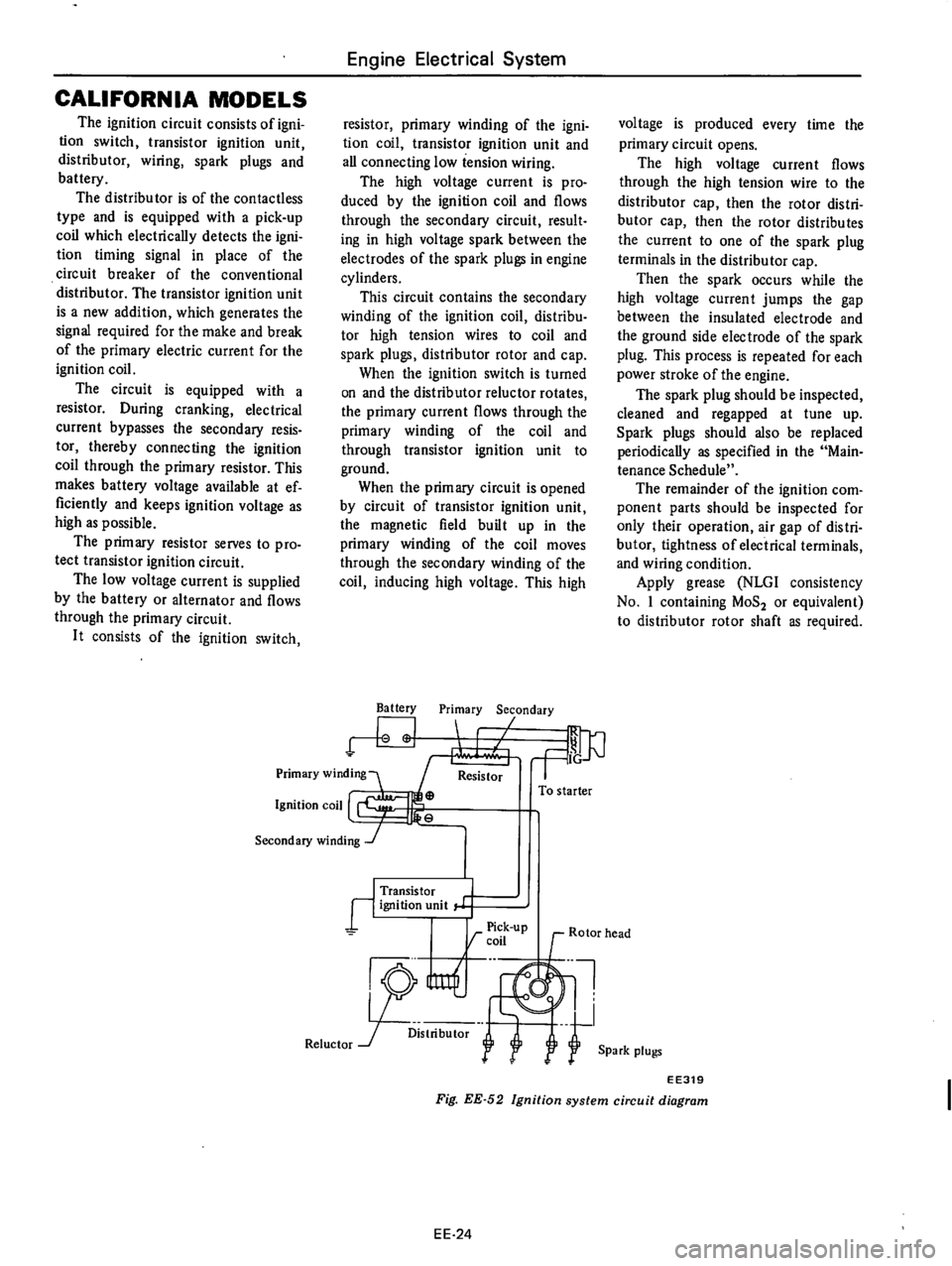 DATSUN 610 1976 Service Manual DATSUN 610 1976 Service Manual