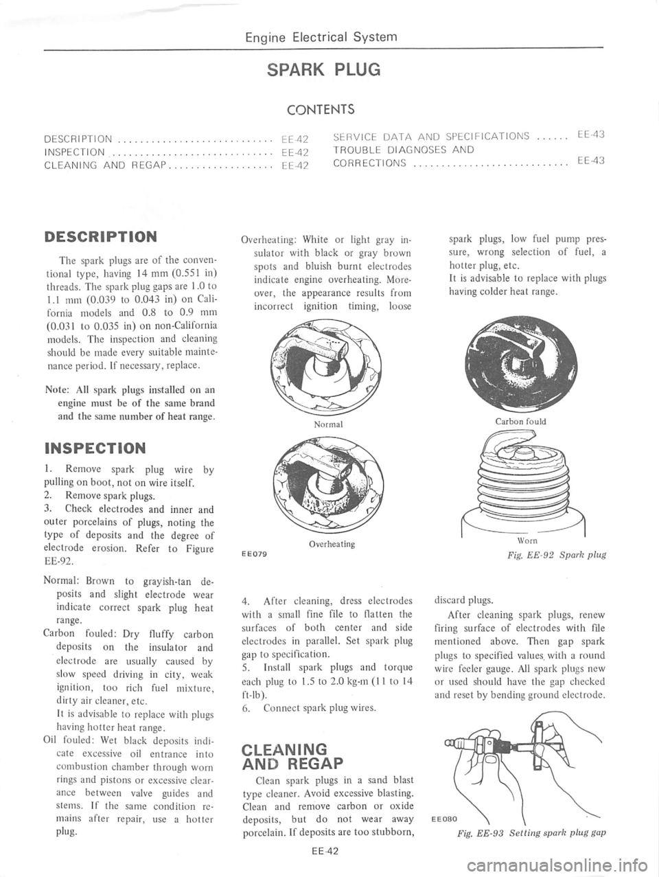 DATSUN 610 1976 Service Manual DATSUN 610 1976 Service Manual