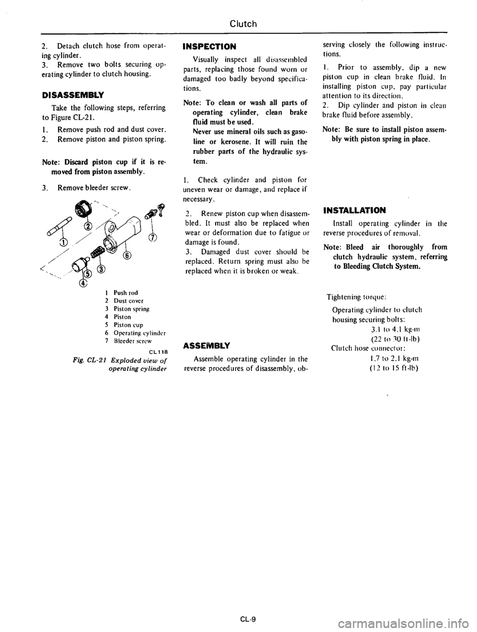 DATSUN 610 1976 Service Manual DATSUN 610 1976 Service Manual