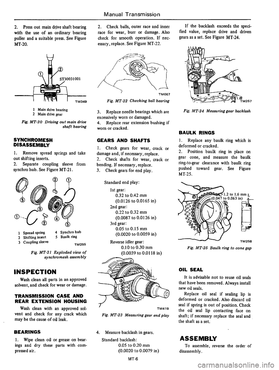 DATSUN 610 1976 Service Manual DATSUN 610 1976 Service Manual