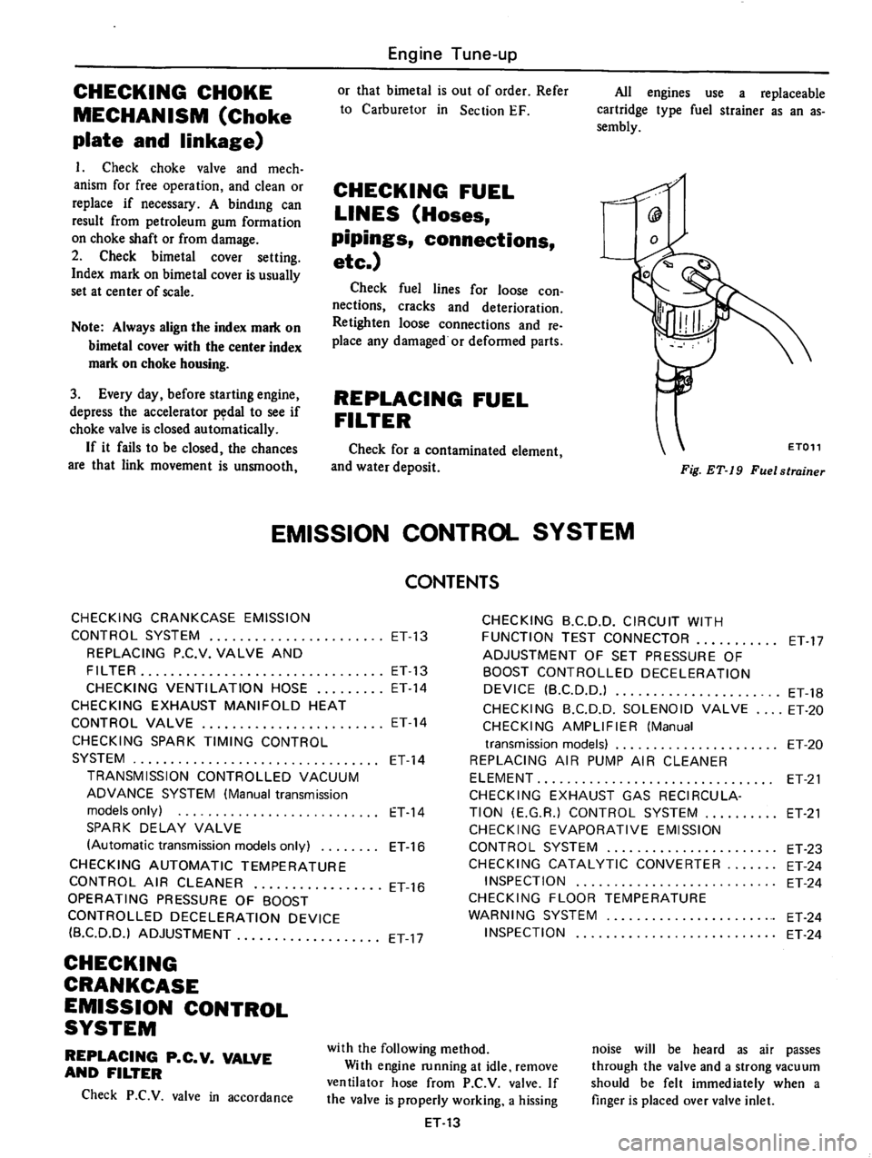 DATSUN 610 1976 Owners Manual DATSUN 610 1976 Owners Manual