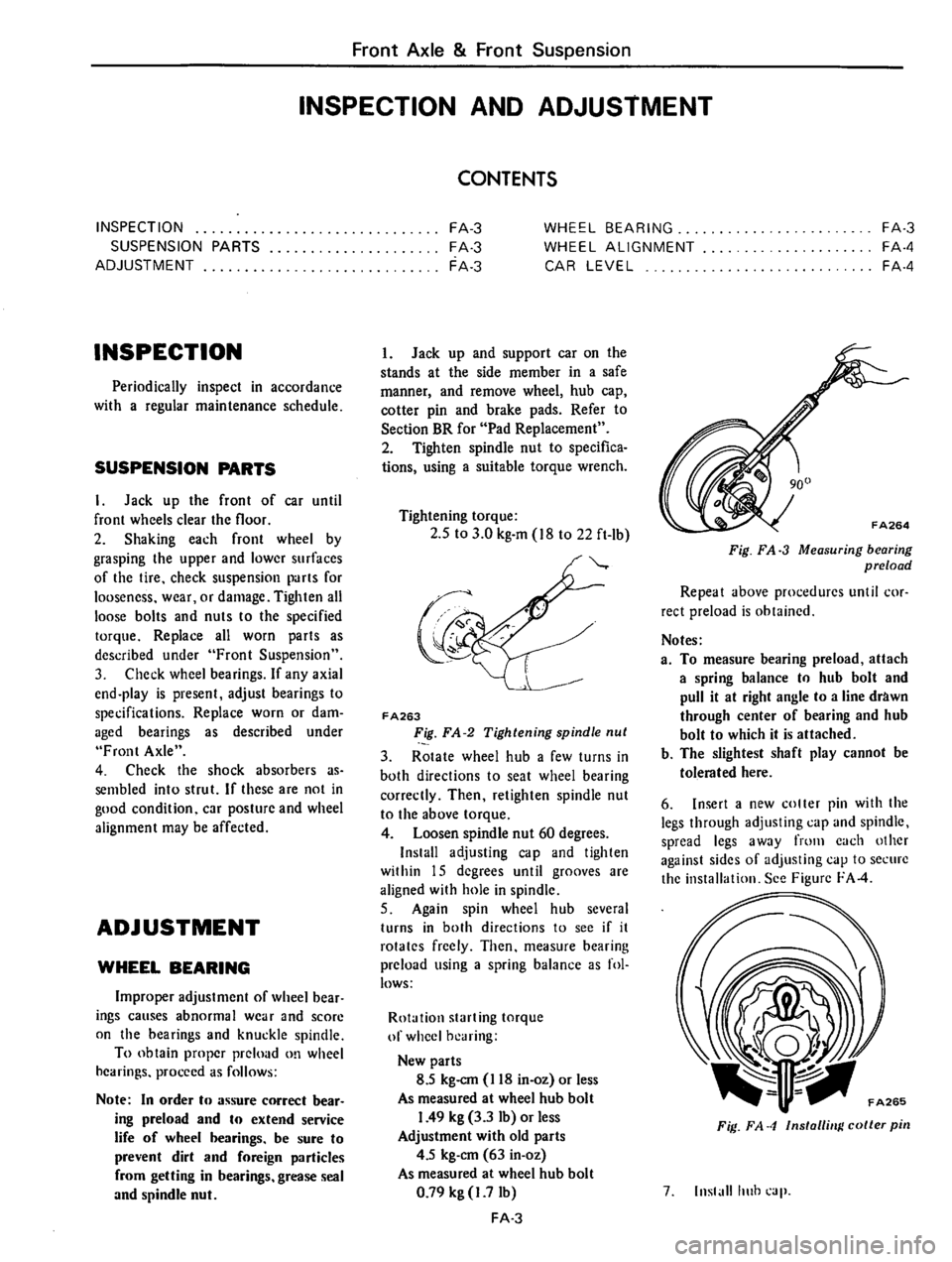 DATSUN 610 1976 Service Manual DATSUN 610 1976 Service Manual