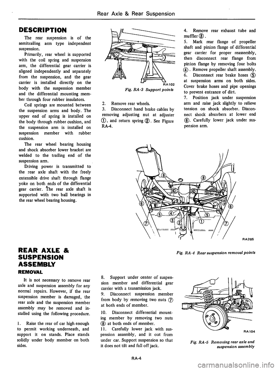 DATSUN 610 1976 Service Manual DATSUN 610 1976 Service Manual