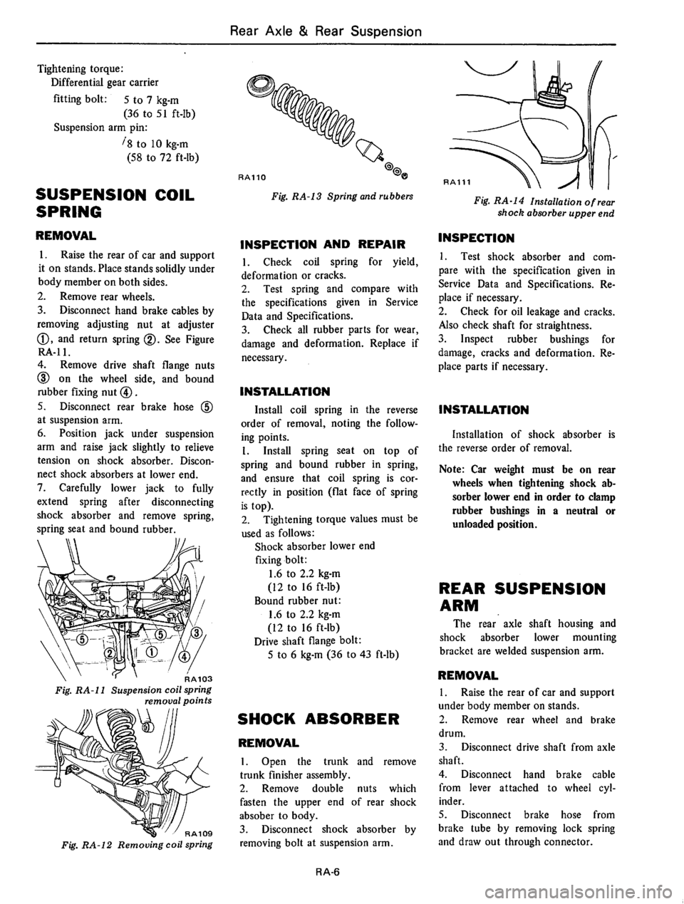 DATSUN 610 1976 Service Manual DATSUN 610 1976 Service Manual