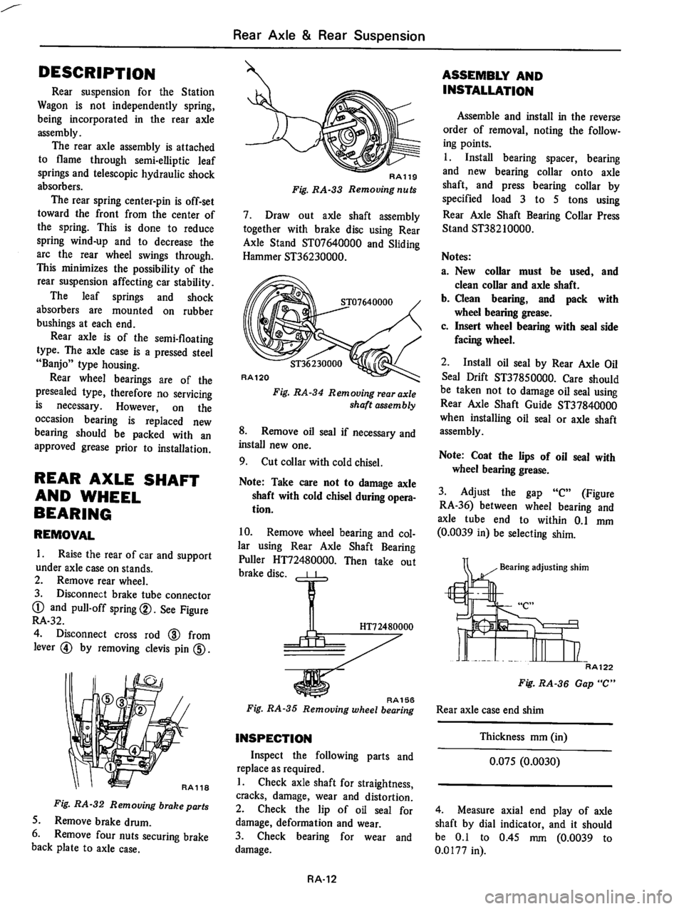 DATSUN 610 1976 Service Manual DATSUN 610 1976 Service Manual
