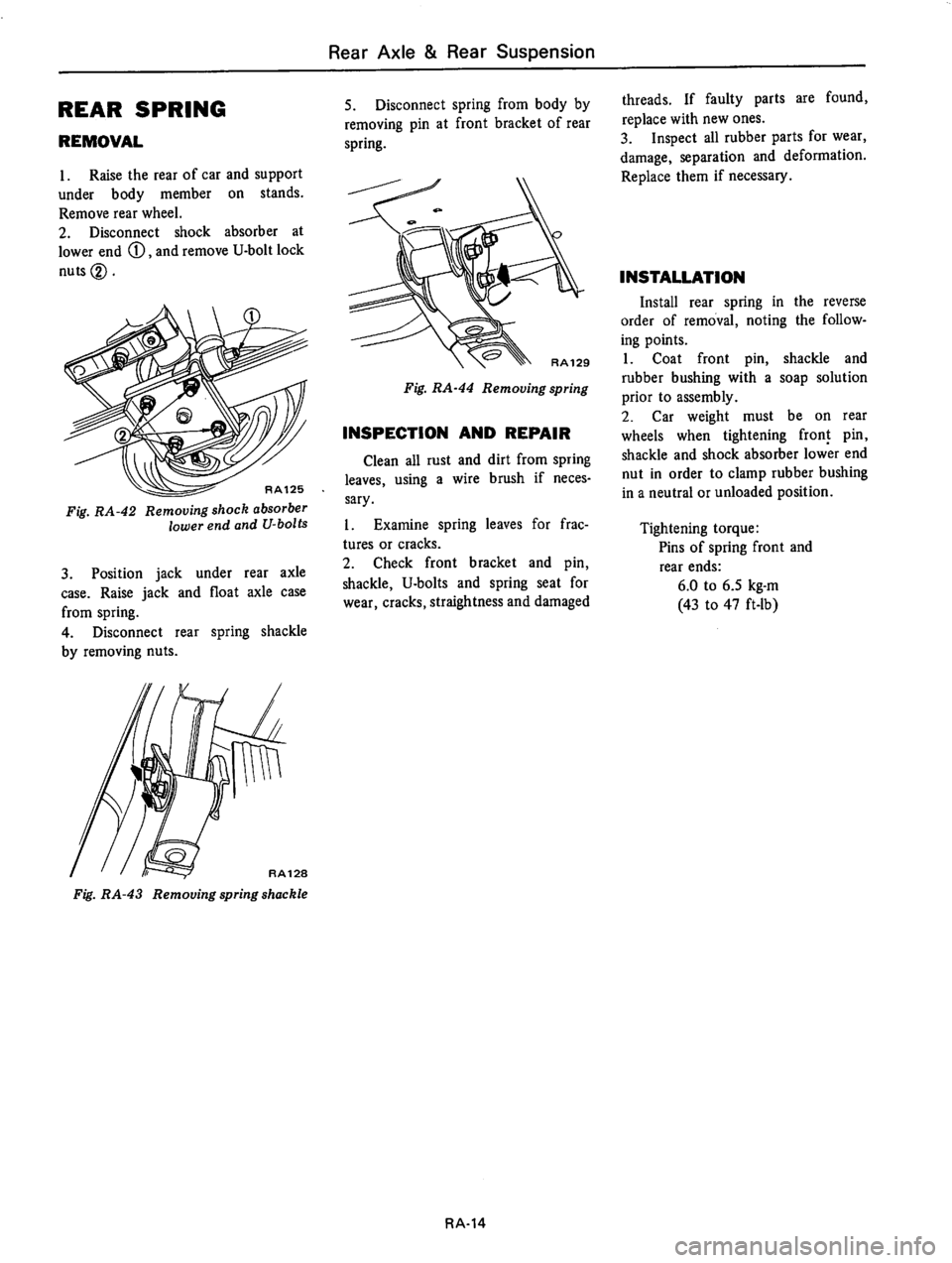 DATSUN 610 1976 Service Manual DATSUN 610 1976 Service Manual