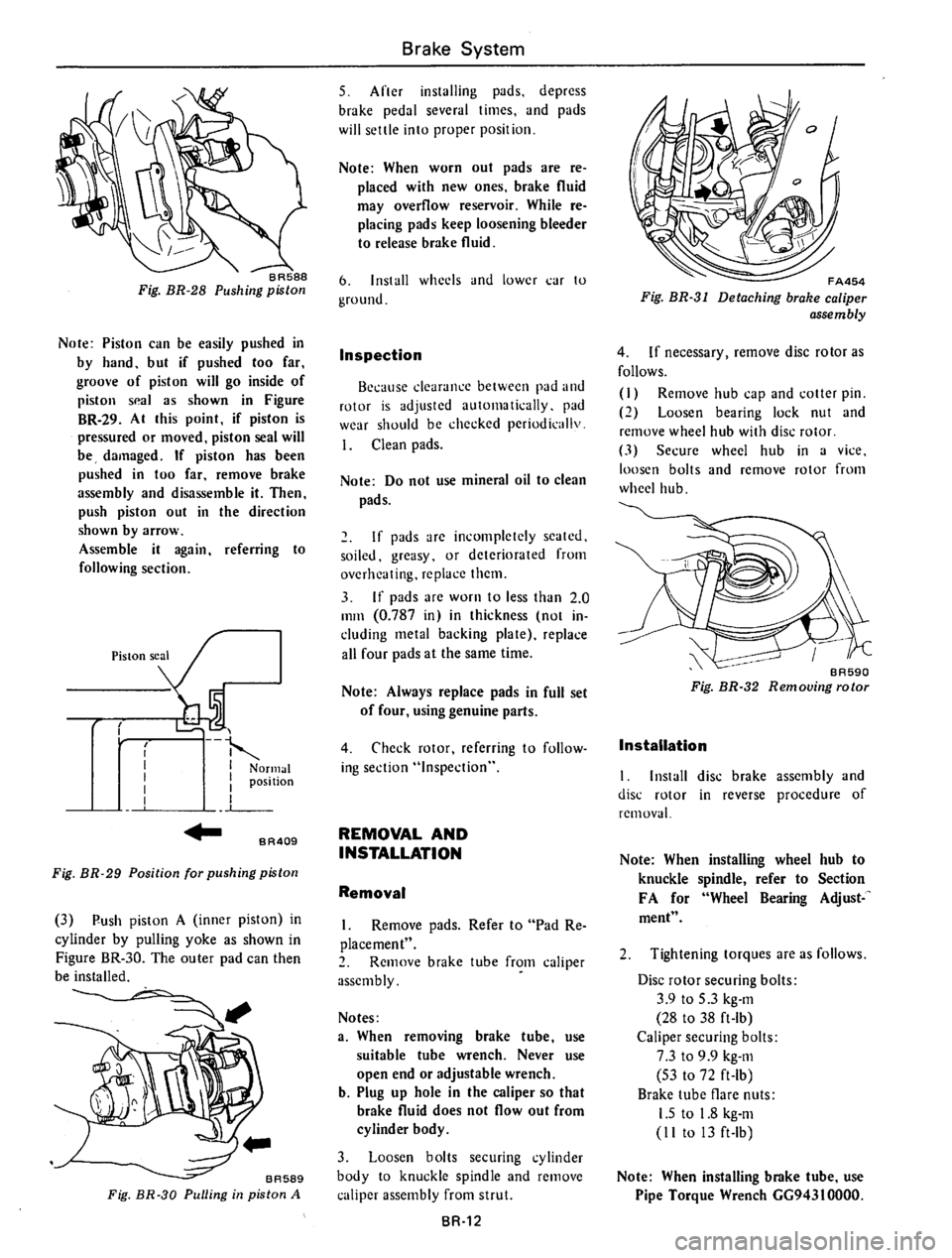 DATSUN 610 1976 Service Manual DATSUN 610 1976 Service Manual