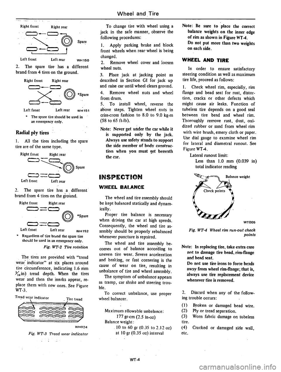 DATSUN 610 1976  Service Manual 