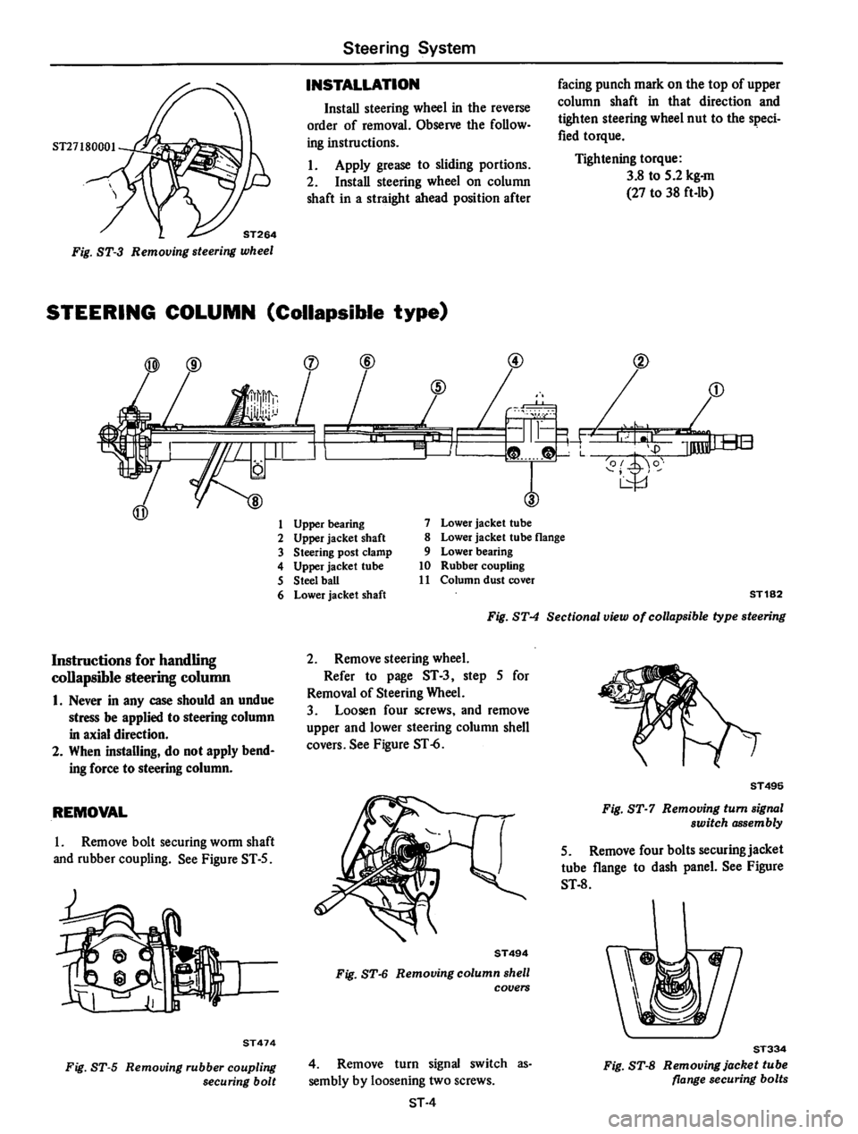 DATSUN 610 1976  Service Manual 