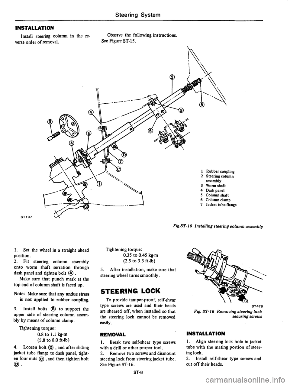 DATSUN 610 1976  Service Manual 