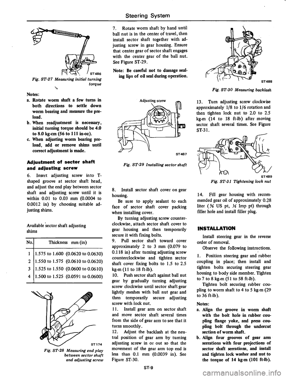 DATSUN 610 1976  Service Manual 
