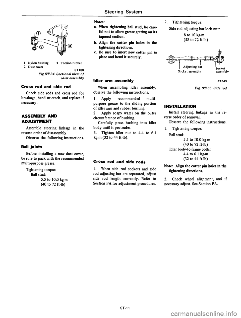 DATSUN 610 1976  Service Manual 