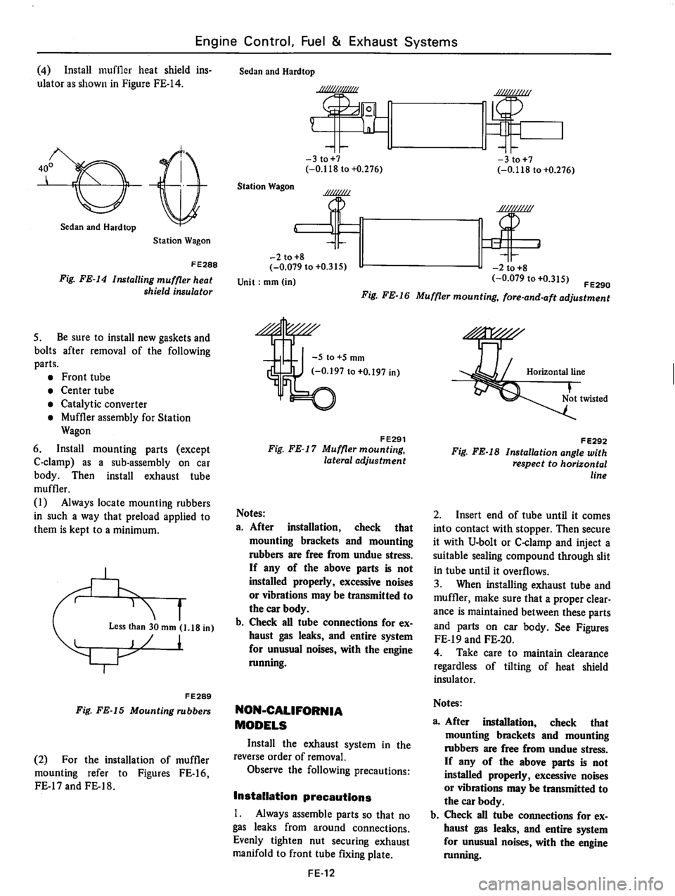 DATSUN 610 1976  Service Manual 