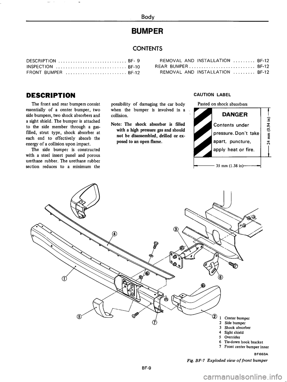 DATSUN 610 1976  Service Manual 